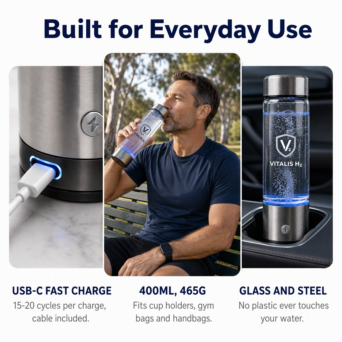 The Vitalis H₂ — Clinical-Grade Hydrogen Water System