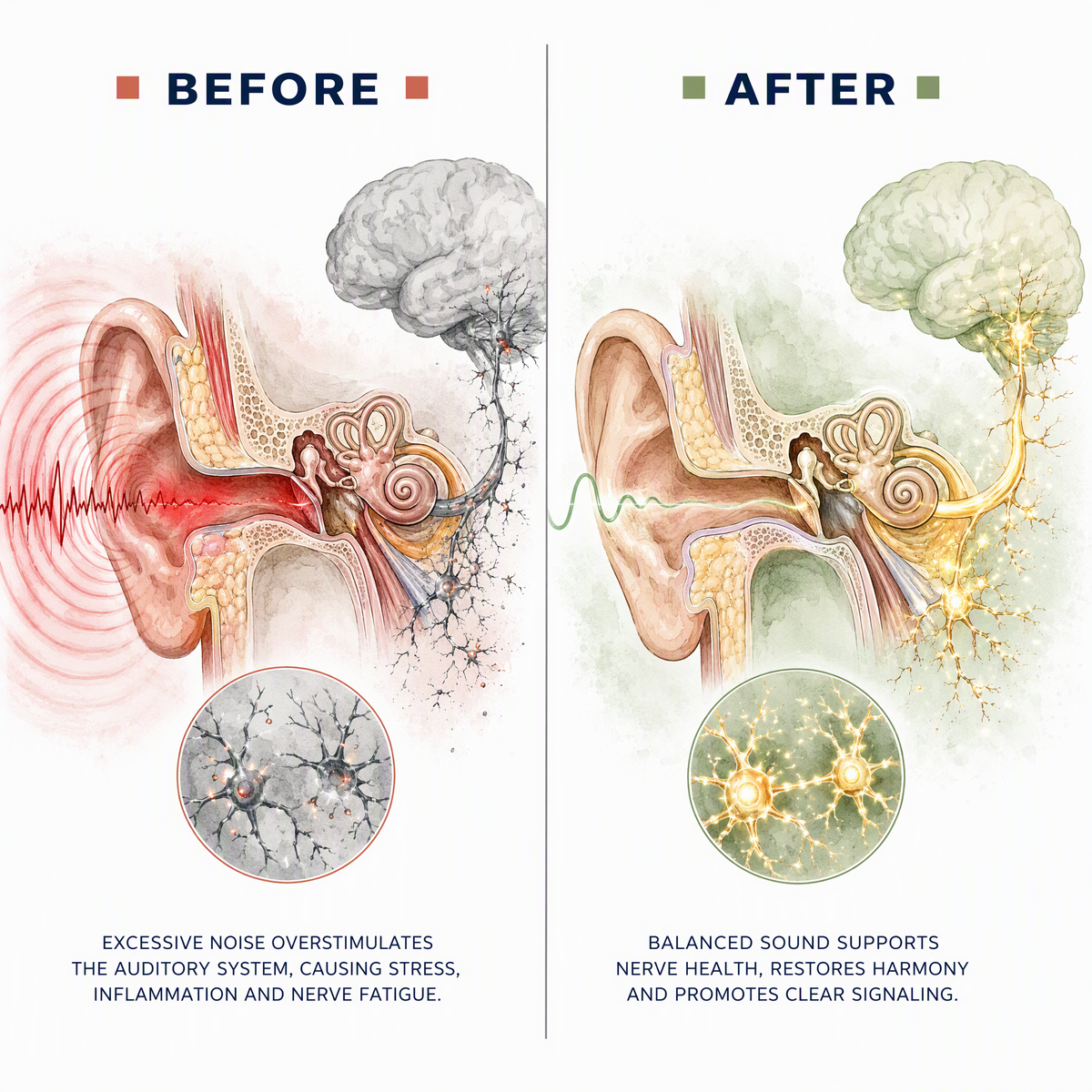 The QuietLume 650™ — Clinical-Grade 650nm Light Therapy for Tinnitus