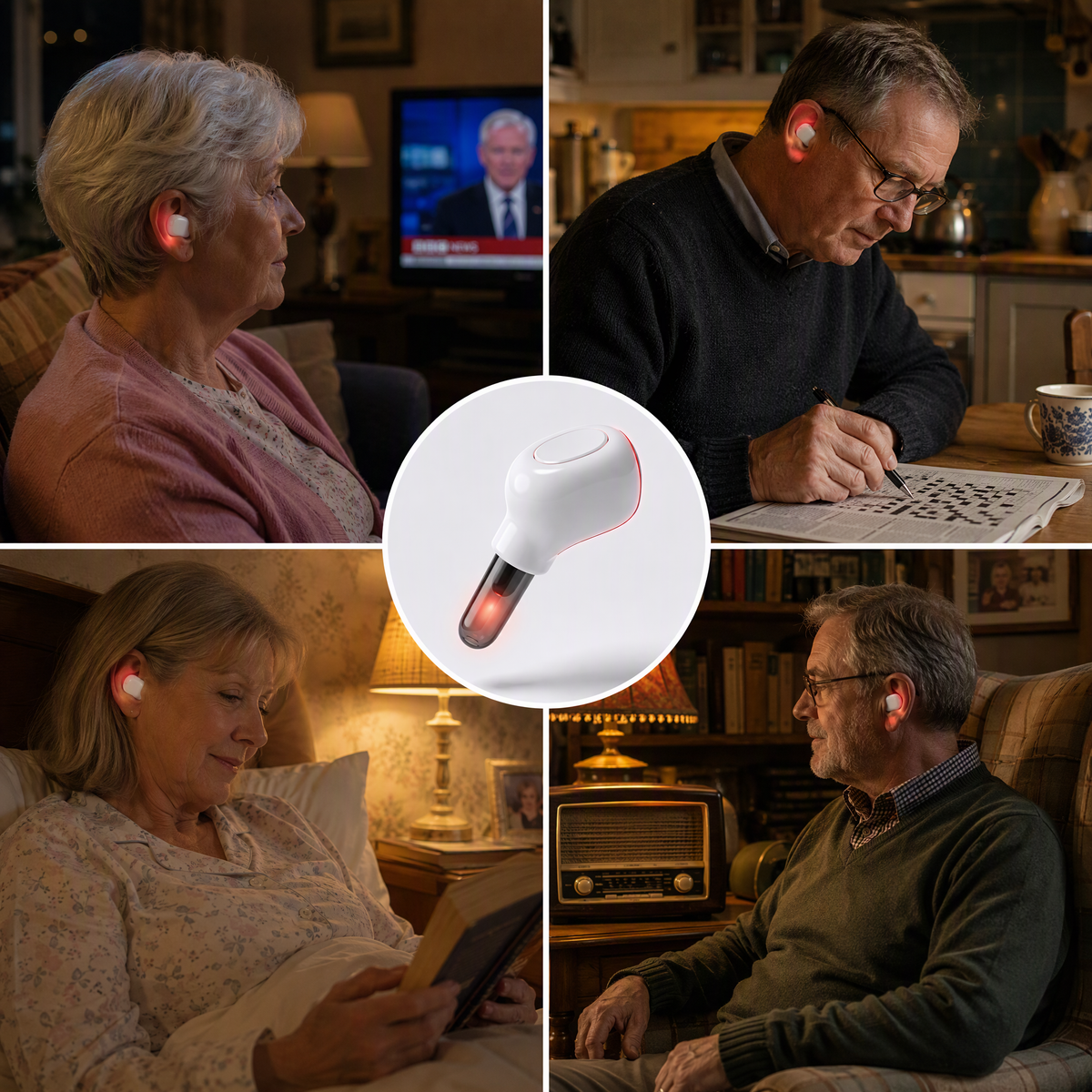 The QuietLume 650™ — Clinical-Grade 650nm Light Therapy for Tinnitus