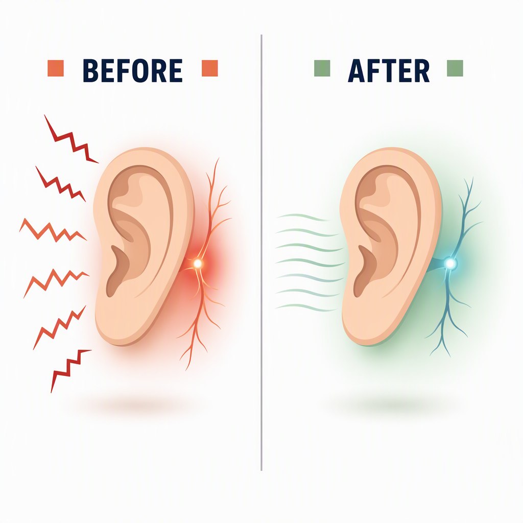 AuriCalm™ — Clinical-Grade Nerve Stimulation Device for Tinnitus Relief