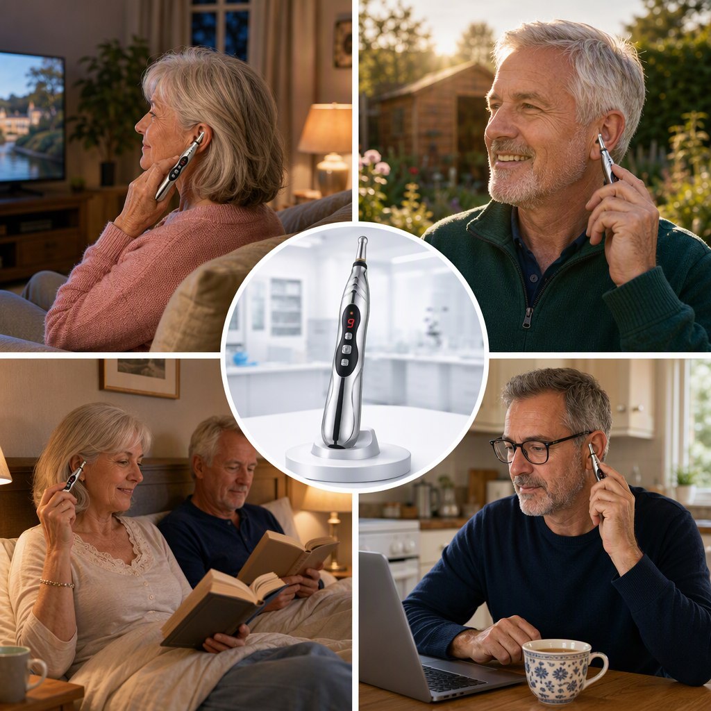 AuriCalm™ — Clinical-Grade Nerve Stimulation Device for Tinnitus Relief