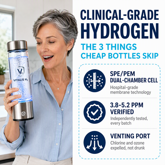 The Vitalis H₂ — Clinical-Grade Hydrogen Water System