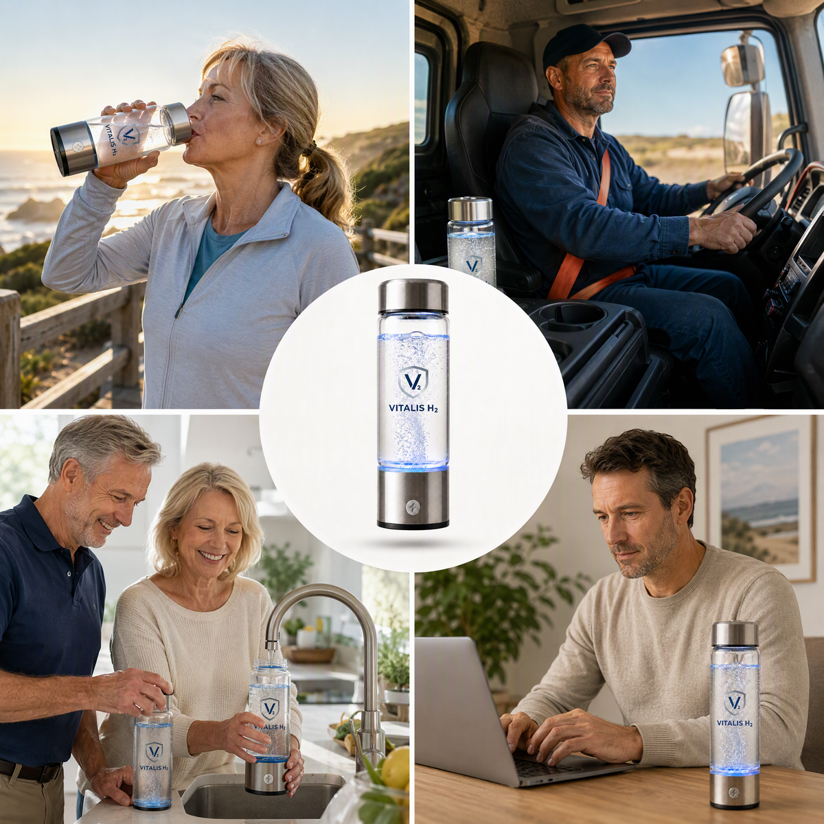 The Vitalis H₂ — Clinical-Grade Hydrogen Water System